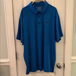 Under Armour Men's Deep Blue Polo Shirt